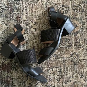 Madewell The Warren heel Sandal leather size 7